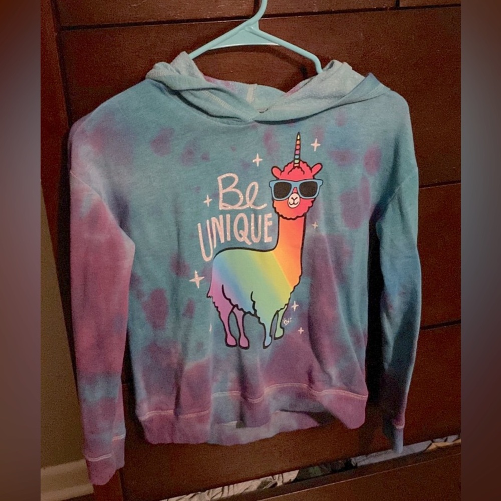 Justice brand hoodie girls size 8/10